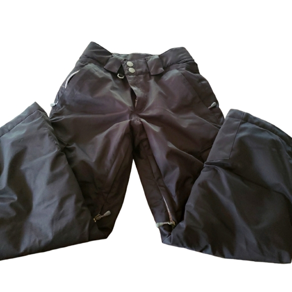 Boys S Sky Blk Fire Fly Blk Snow Pants - Picture 1 of 9